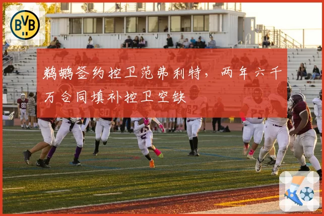 鹈鹕签约控卫范弗利特,两年六千万合同填补控卫空缺